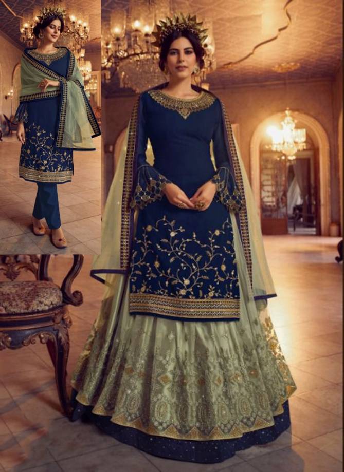 FIONA GULRANG 2 New Designer Wedding Wear Heavy salwar Suit And Lahenga Collection